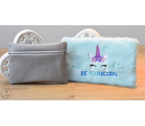 Stickserie ITH - Einhorn Tasche Dreaming Unicorn - BeYOUnicorn
